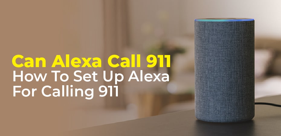 can you call 911 on alexa