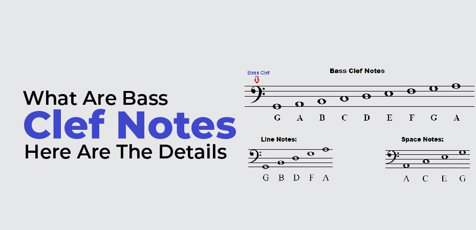 treble and bass clef notes