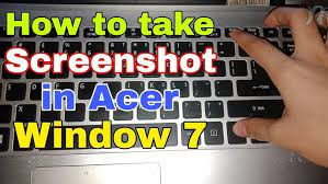 How to Screenshot on Acer